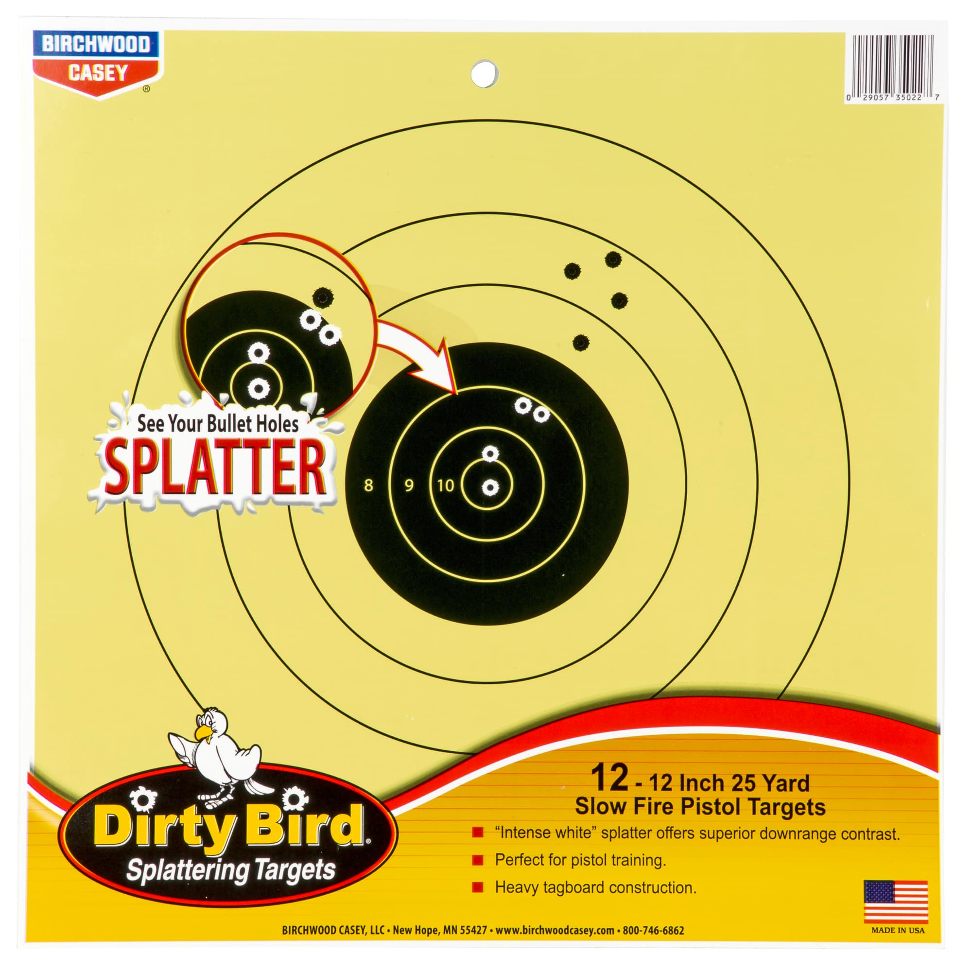 Bc Dirty Bird 12 25yd Slow Fire Pistol 12pk