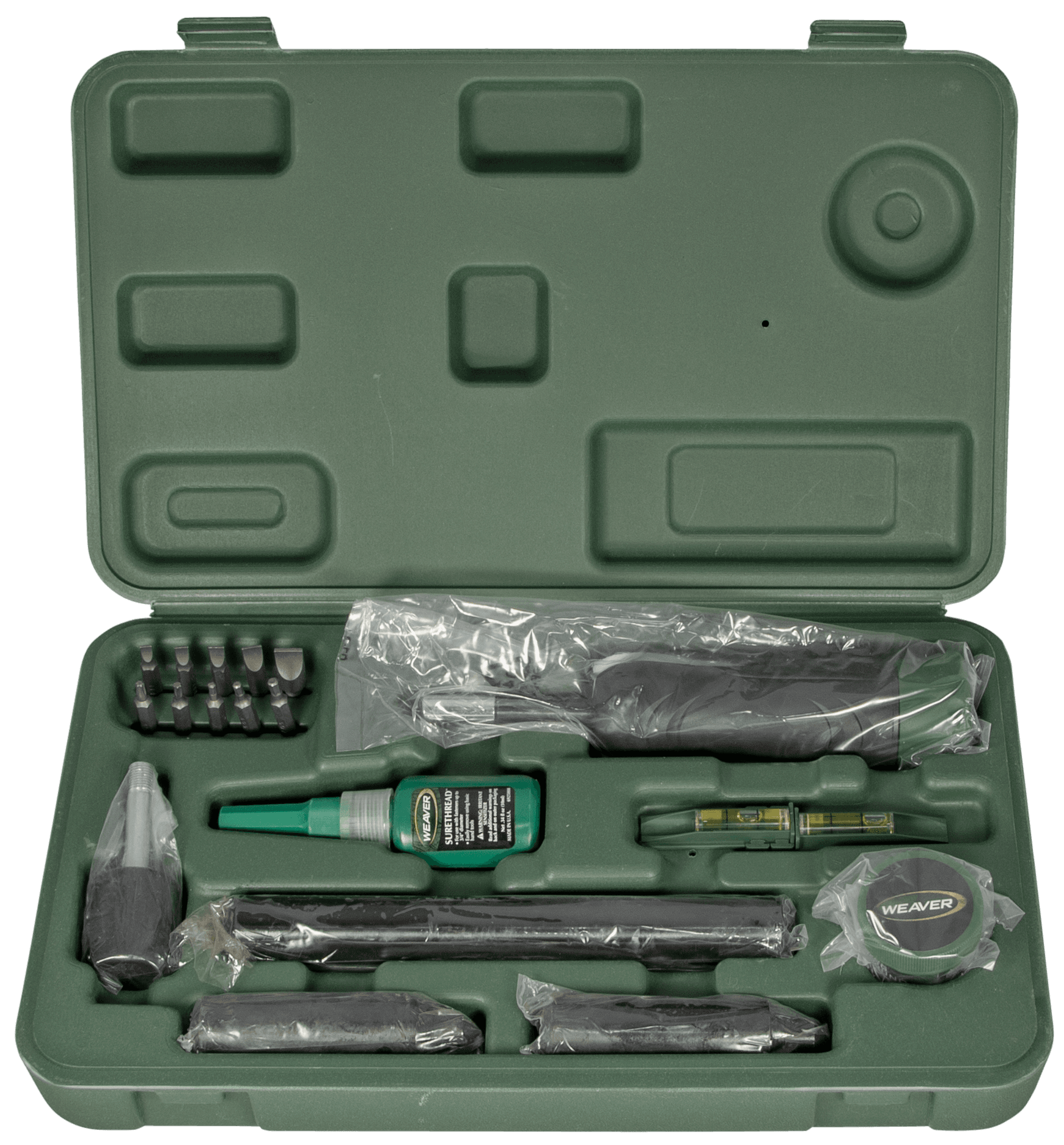Weaver Mounts 849721 Lapping Scope Mount Kit Green