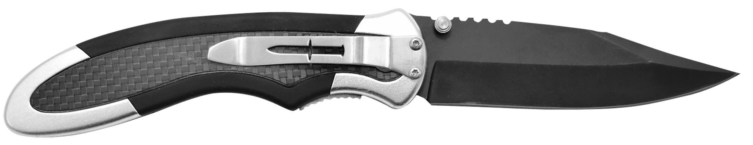 Camillus 19079 Chameleon 3.50" Folding Drop Point Plain Black Carbonitride Titanium AUS-8A SS Blade, Carbon Fiber/Aluminum Handle