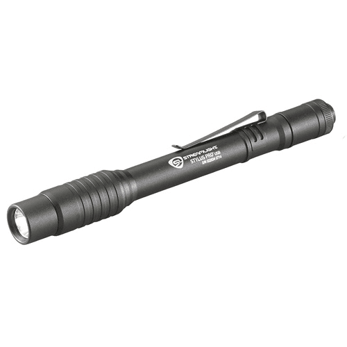Streamlight Stylus Pro Usb Rechargeable Penlight Compact Bright Led High Low Pocket Clip