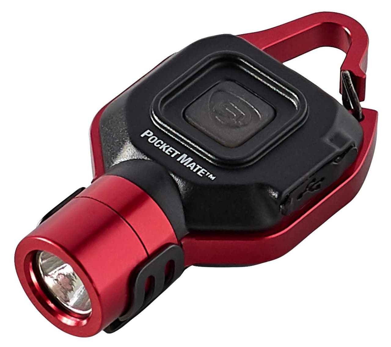 Streamlight Pocket Mate Key Chain Flashlight Red Usb Rechargeable 325 Lumens