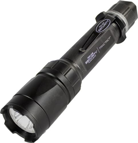 Police Security Flashlights Trac Tact LED Flashlight 350 Lumens 120m Beam 2AA IPX7 UV Red LED