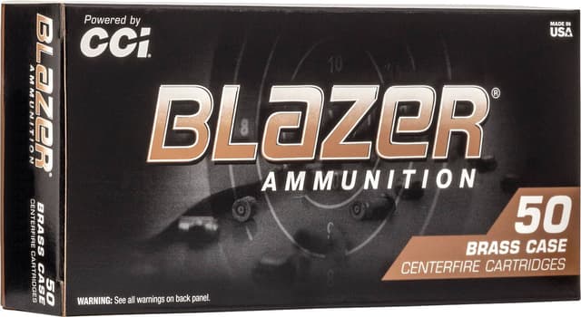 CCI Blazer Brass HP Pistol Ammo 45 Auto 230 gr. JHP 50 rd.