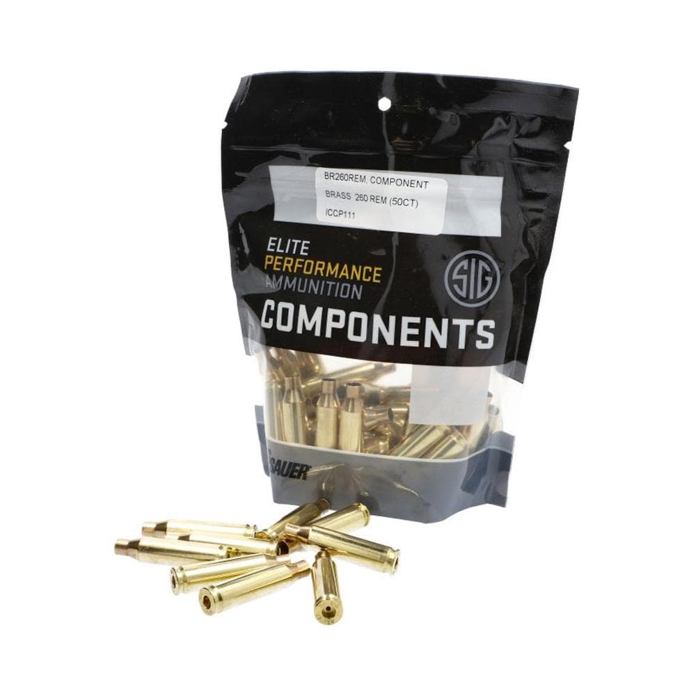 COMPONENT BRASS, 260 REM (50 CT)