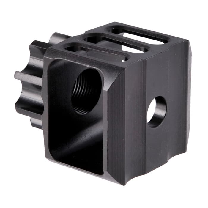 Jmac Customs Loud and Flashy 30 Muzzle Brake 5/8-24 Threads Nitride