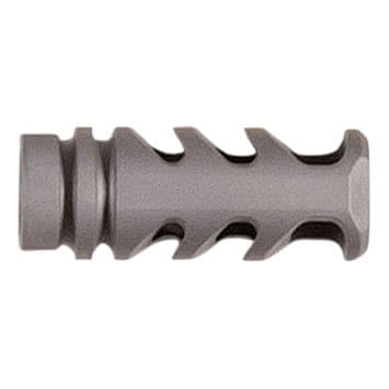 Precision Armament M4 72 Severe Duty Compensator AR15 1 2 28 Stainless Silver