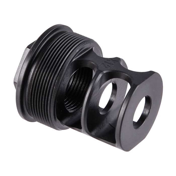 Jmac Customs RRD X12 2 Port Compensator 5/8-24 Steel Nitride