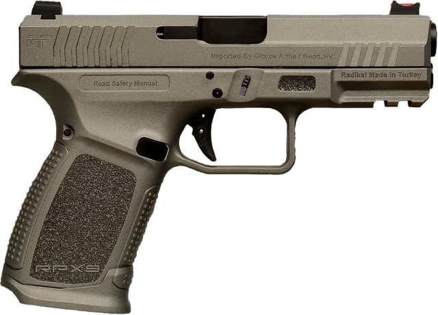 Gforce Arms GFRPX3C9TGF Exodus 9mm 15rd 4.02" Steel Slide