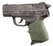 Hogue HandALL Beavertail Grip Sleeve for Springfield Armory XD-E 9mm/.45ACP Olive Drab