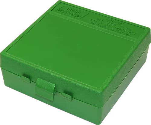 MTM P-64 Series Handgun Ammo Box for 50 AE 480 Ruger Green