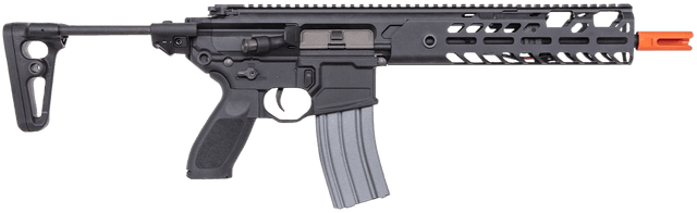 Sig Sauer Airguns AIRPFMCXAEG MCX AEG Battery 6mm 120rd Shot Black Black Receiver Black 3 Position Adjustable Stock