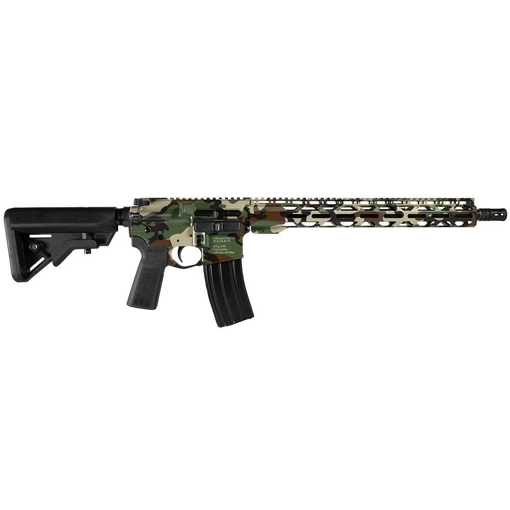 Radical Firearms Woodland Camo Mil Spec Nato Rifle 5.56x45mm 16 Inch 30 Round
