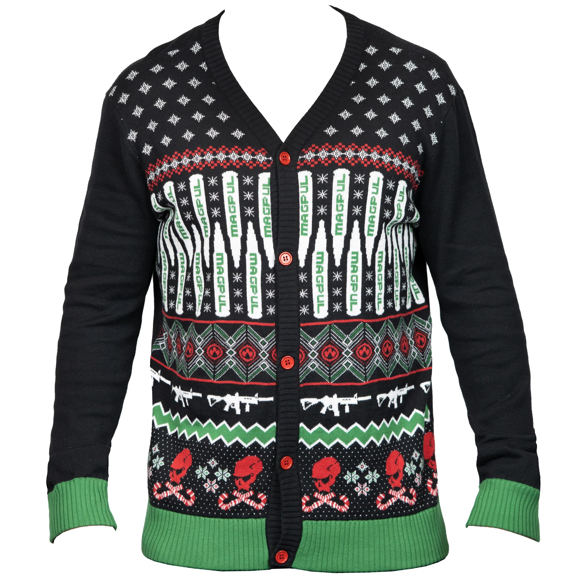 Magpul MAG1198-969XL Krampus Christmas Sweater Multi Color Long Sleeve XL