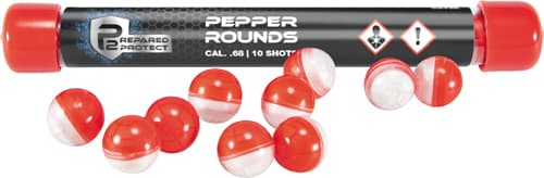 RWS/Umarex 2292309 Defense Pepper Balls Red/Black 10ct