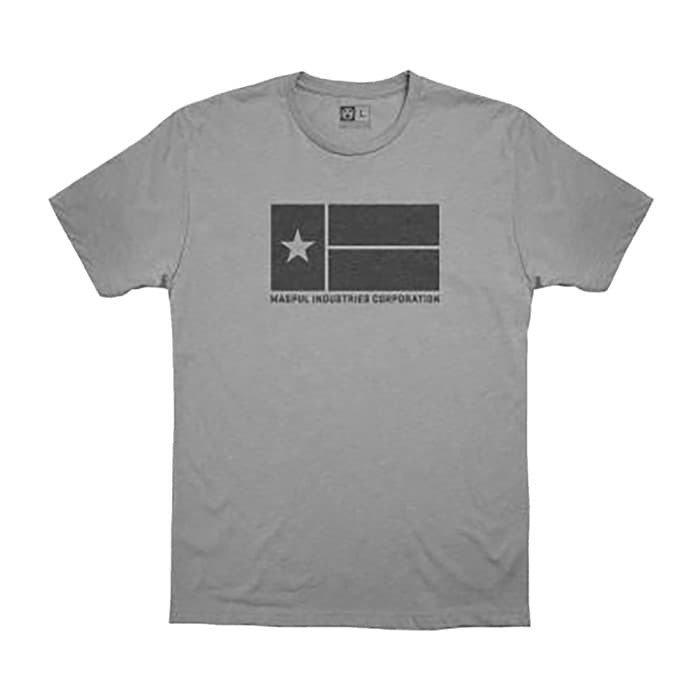 LONE STAR COTTON T-SHIRT ATHLETIC HEATHER 2X-LARGE