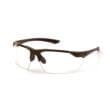 Pyramex VGSG1710T Drone 2.0 Glasses Clear Lens Anti-Fog OD Green Frame