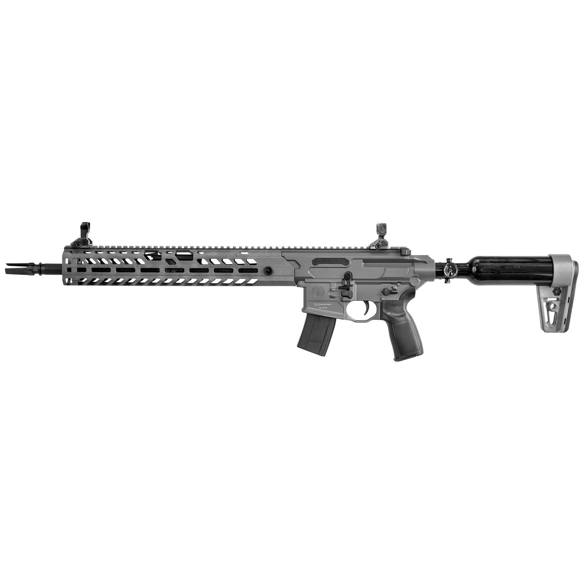 Sig Sauer Airguns AIRVIRTUS22 MCX Virtus Air PCP 22 Pellet 30rd Black