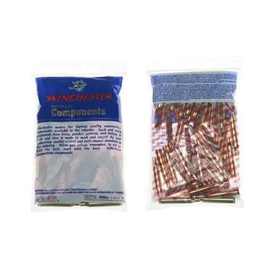 Winchester Unprimed Nickel-Plated Brass Rifle Cartridge Cases 50/ct .280 Rem