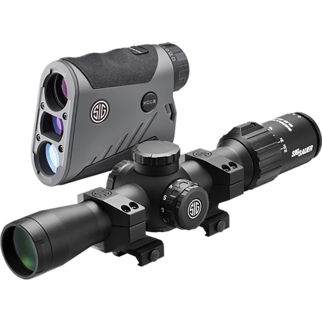 Sig Sauer Mission BDX Rangefinding Scope Combo Kit with Bluetooth Ballistic Calculator