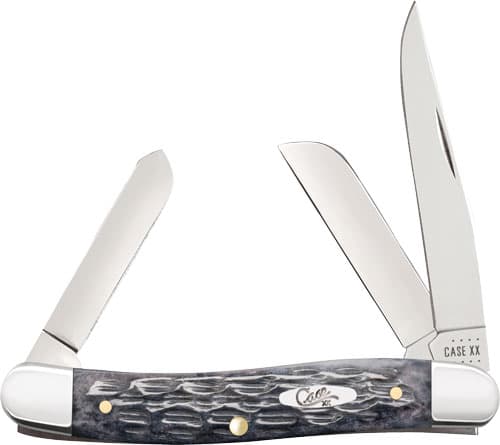 CASE KNIVES POCKET WORN GRAY