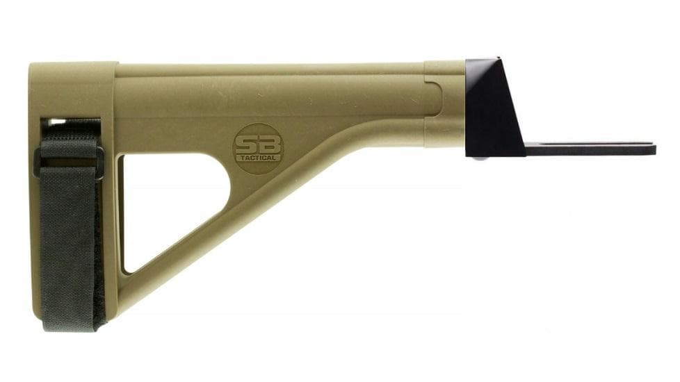 Sb Tactical Sob47 Pistol Stabilizing Brace Ak Compatible Fde Elasto Polymer