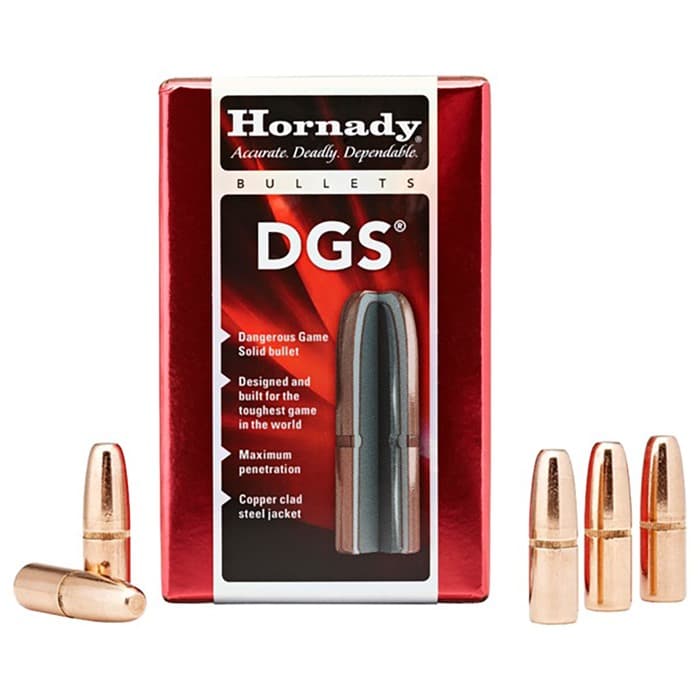 Hornady 4507 DGS 45 Cal .458 500 gr Full Metal Jacket Round Nose 50 Per Box/ 15 Case