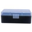 Berry's 61687 Ammo Box 38 Special/357 Mag Clear/Black Polypropylene 50rd