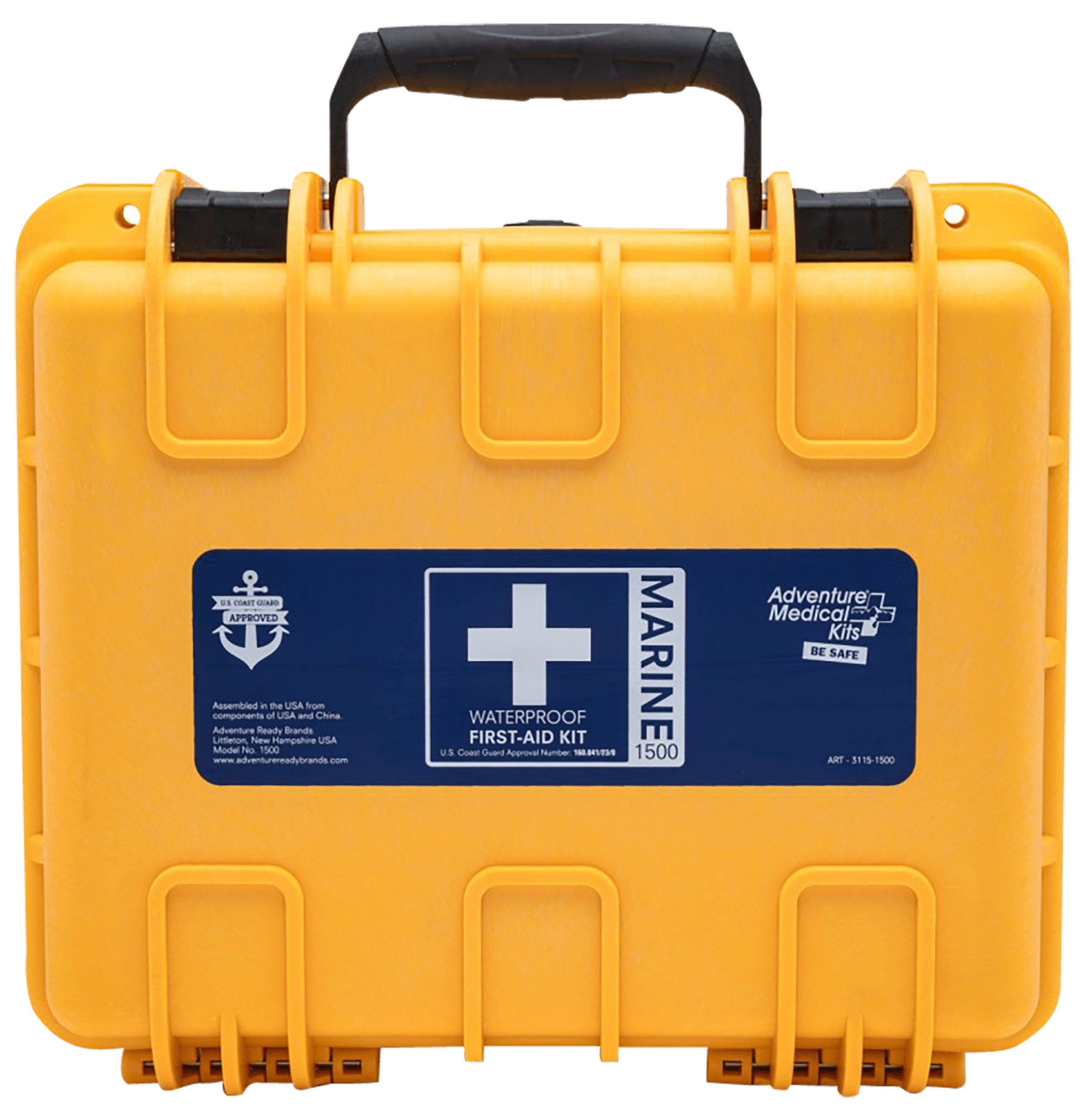 Adventure Medical Kits 01150601 Marine 600 Treats Injuries/Illnesses Waterproof Yellow