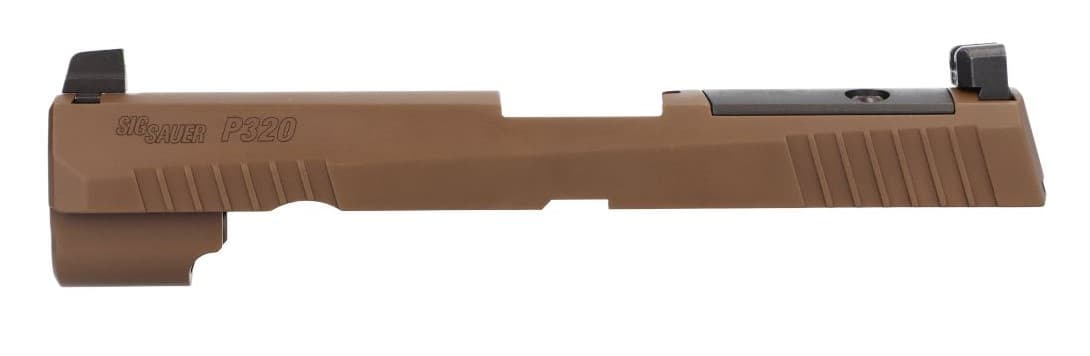 Sig Sauer P320 9mm Slide Assembly Coyote Finish 4.7 Inch Length