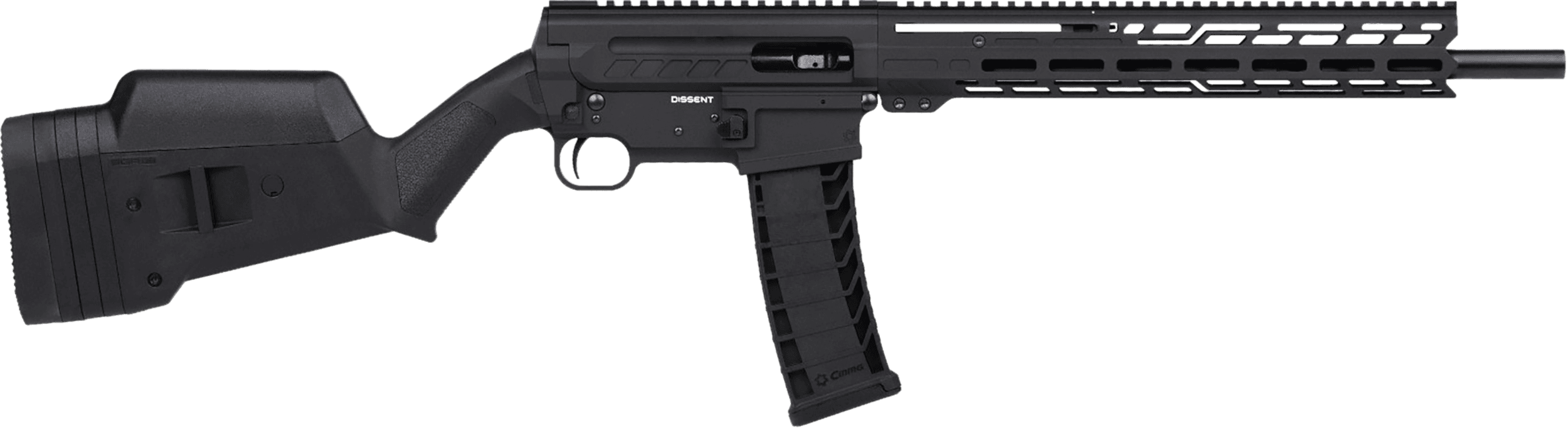 CMMG Dissent BR4 9mm Luger 16.10" 10rd Aluminum Receiver Magpul SGA