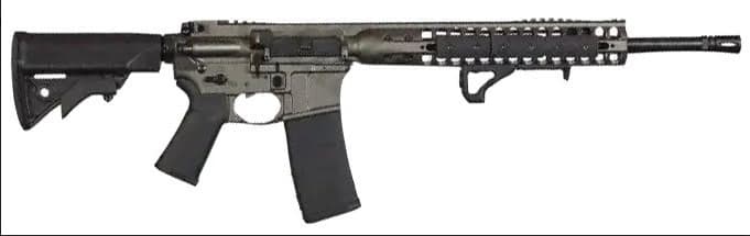 LWRCi IC Di 300 AAC Blackout 16.1 inch 30 Rounds Tungsten Grey