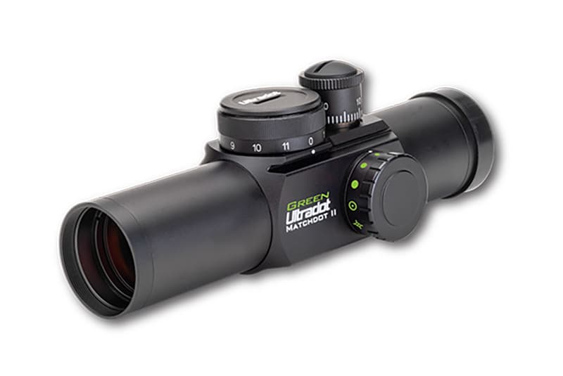 Ultradot Green Matchdot Ii 30mm Sight 1 MOA Adjustments 2 Reticle Patterns