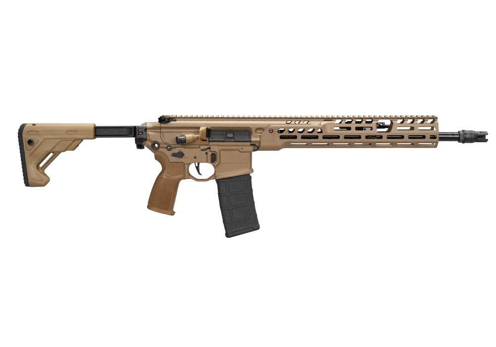 Sig Sauer MCX 5.56 NATO 16 Inch 30 Rounds FDE IR Cerakote Rifle
