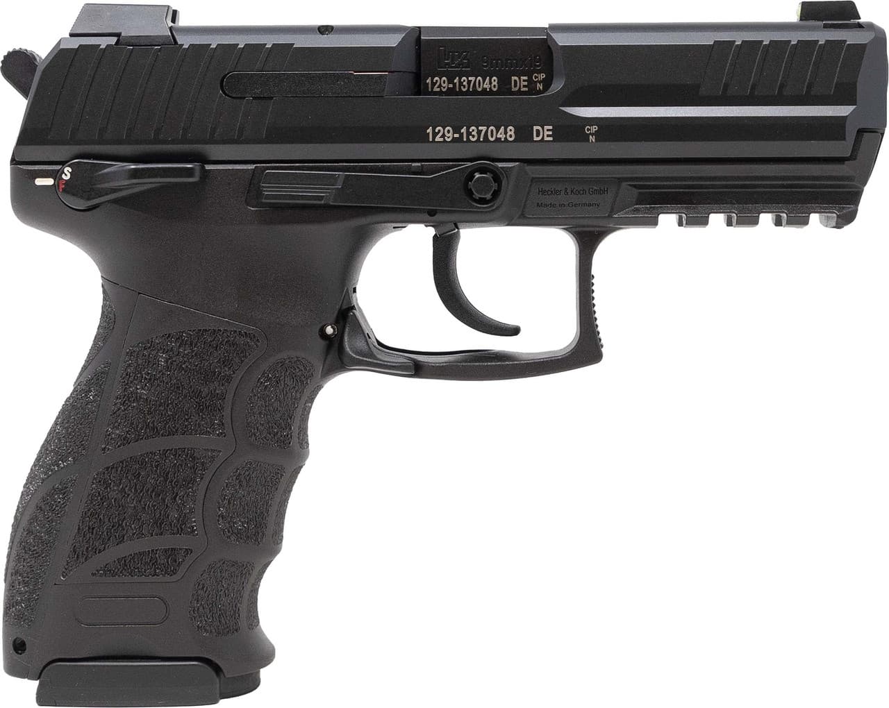 Heckler & Koch P30S V3 9mm 3.85 in Barrel 15 Rounds Polymer Frame Night Sights