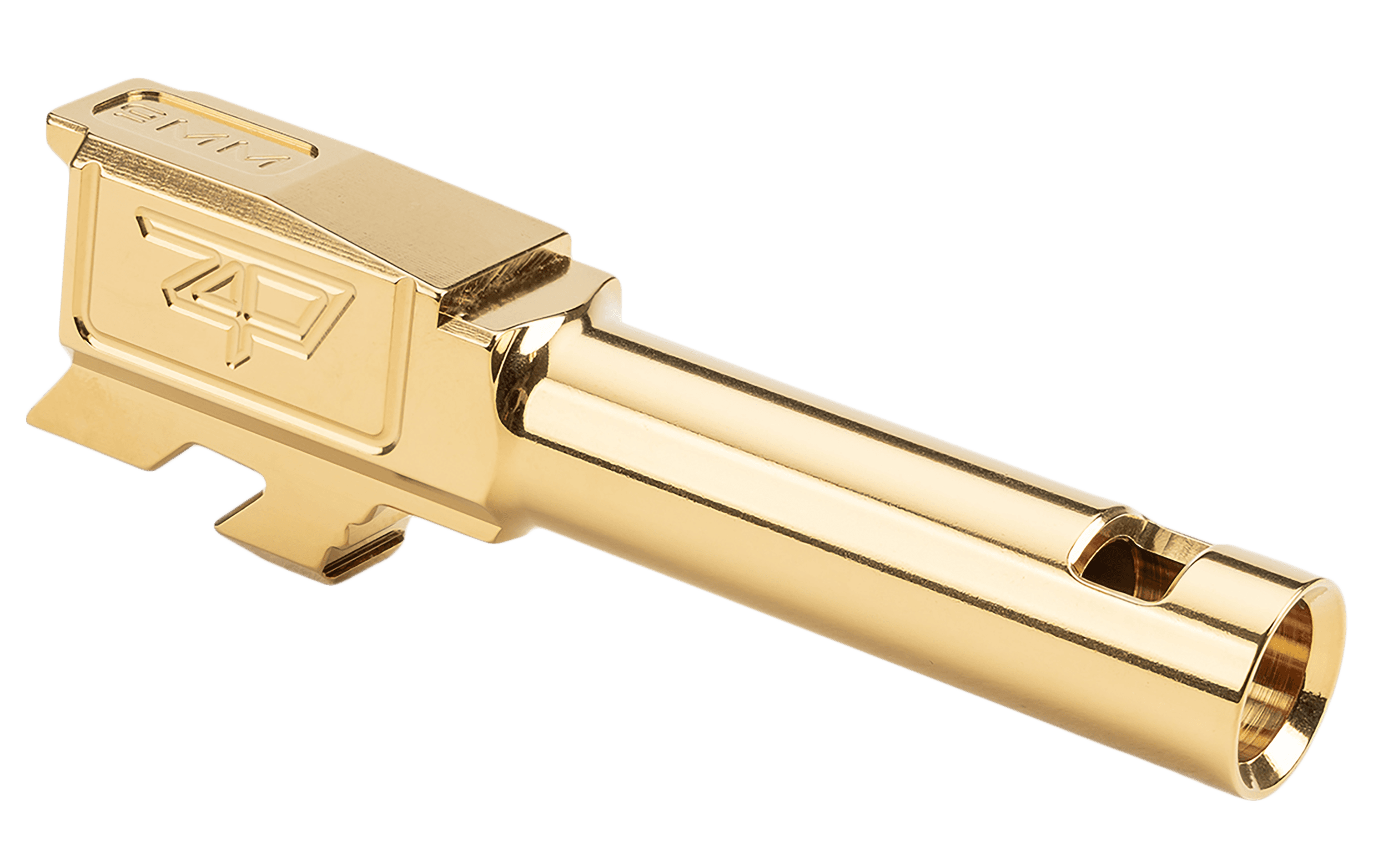 Zaffiri Precision ZP.43BCPG Glock 43 43x Tin Finish 1:10 Twist Blowhole Compensator 416R