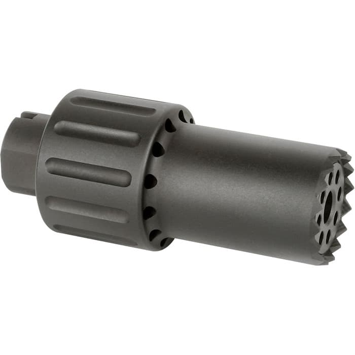 Midwest Industries Alpha Blast Diverter M14x1lh 6061 Aluminum Steel
