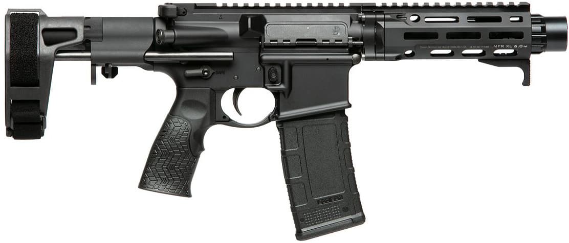 Daniel Defense Ddm4 PdW 300 AAC Blackout 7 Inch 30 Rounds Gray Finish