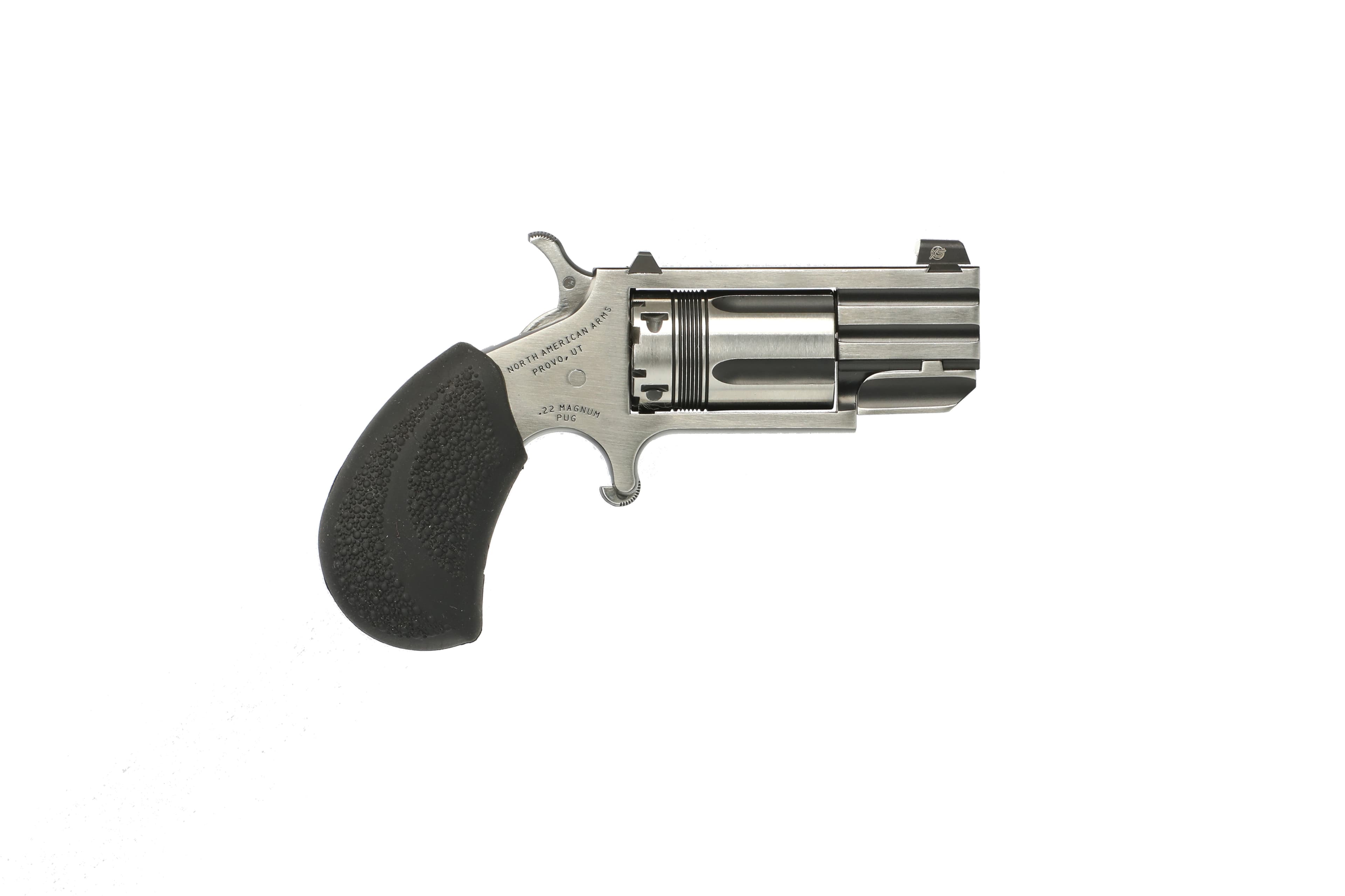 North American Arms Pug 22 Magnum 1 inch 5 Rounds Stainless Steel