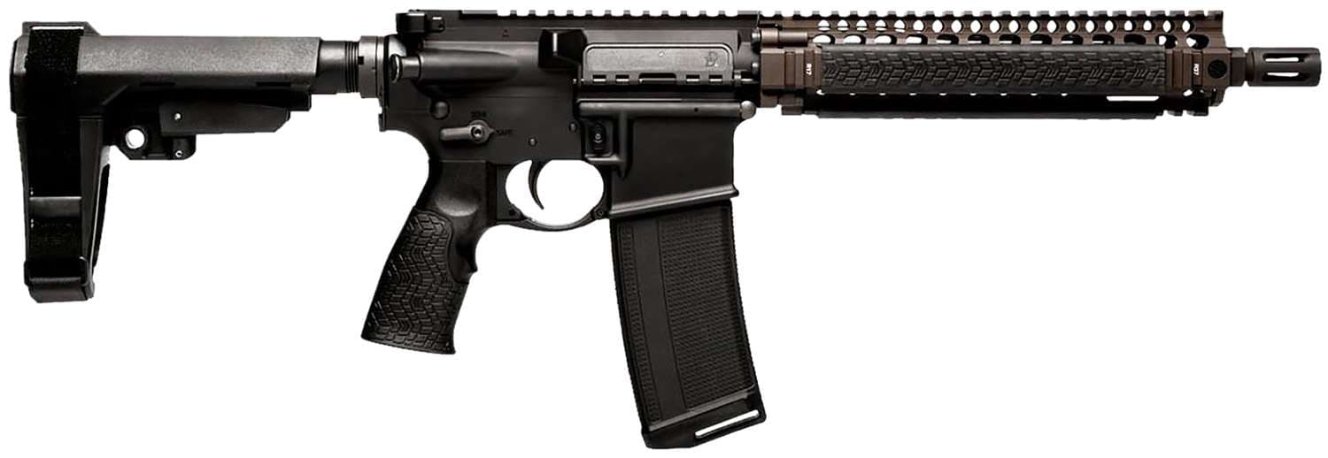 Daniel Defense DDM4 MK18 5.56x45mm NATO 10.3in 32 Rounds Type 3 Hard Coat Anodized 7075-T6 Aluminum