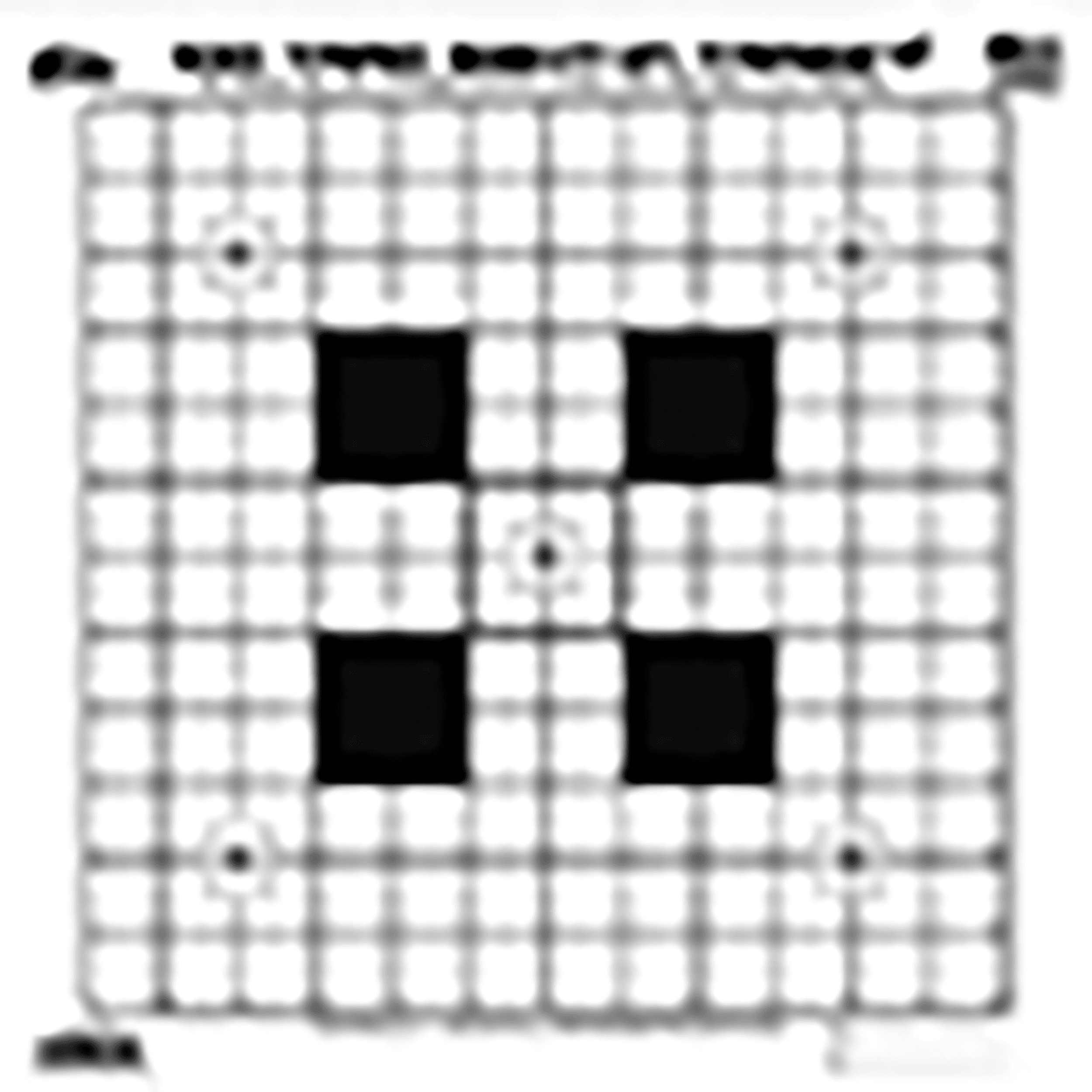 Pro-Shot SSIT12PK Sight-In Hanging Heavy Paper 100yds 14" x 14" Black/White 12 Pack