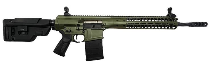 LWRC REPR MkII 7.62x51mm NATO 16 in 10 Rounds OD Green