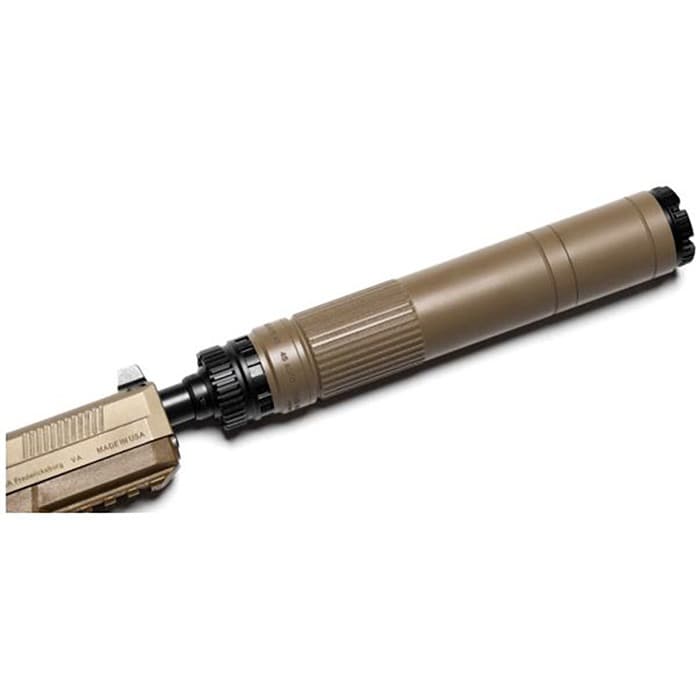 Dead Air Armament Mojave 45 45 ACP 8.6in Titanium FDE Silencer