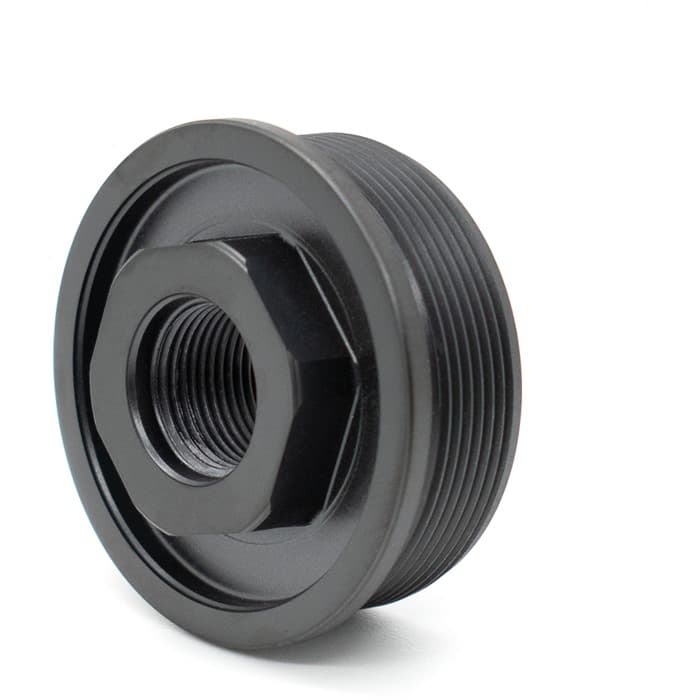 Rearden Manufacturing Group Direct Thread Adapter M24x1.5 Facemount Shoulder Compatible with Various Rifle Muzzle Devices