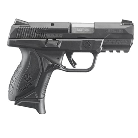 Ruger American Pistol Comp 9mm 3.55 Inch 10 Rounds Stainless Steel Ergonomic Grip