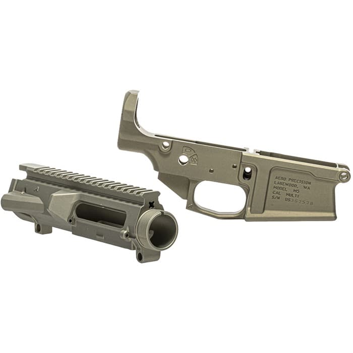 Aero Precision M5 AR 308 Receiver Set Clear Finish Multi Cartridges