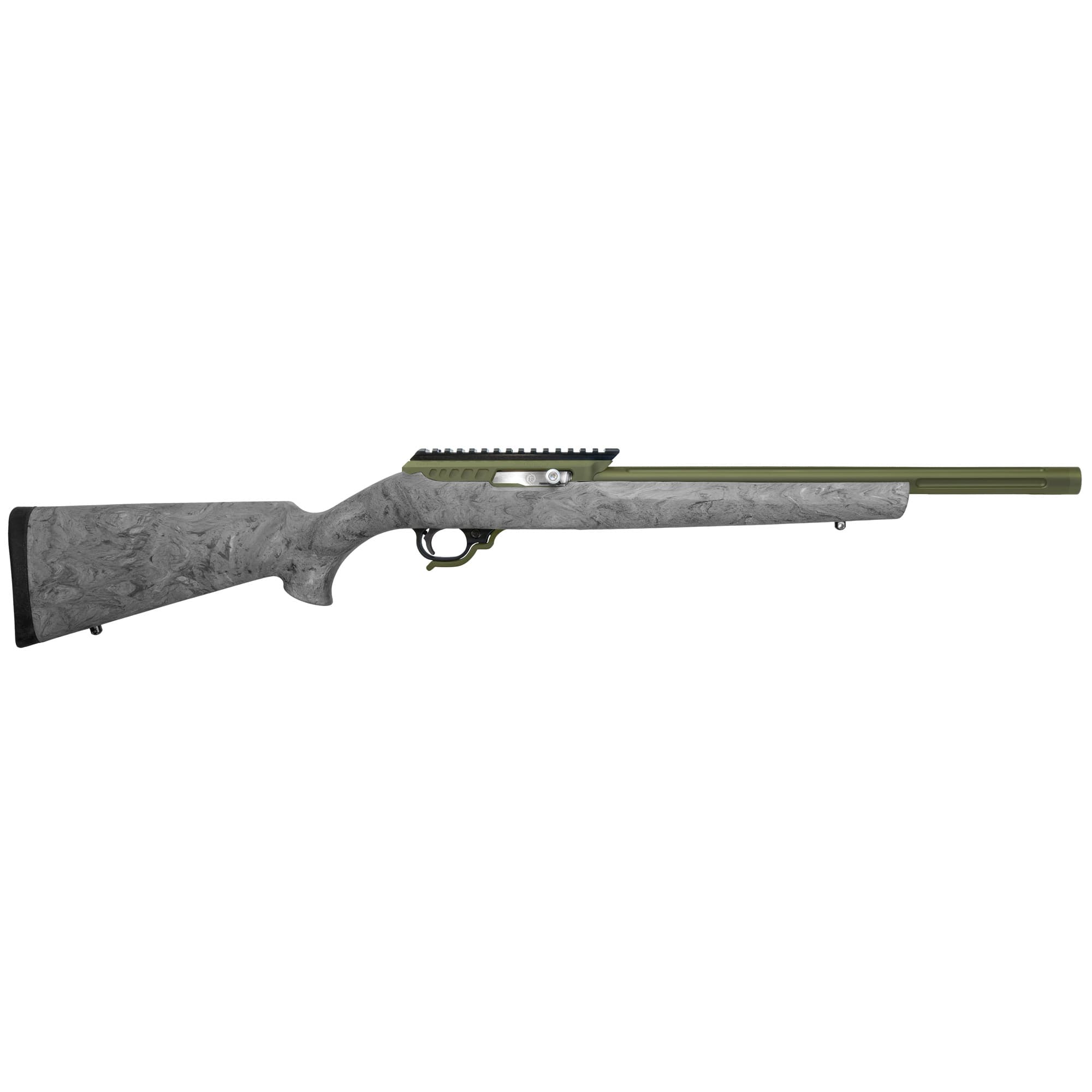Tactical Solutions ATE2MODBHGGRN .22LR OD Green Barrel & Hogue Stock