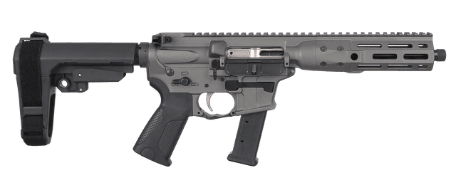 LWRC IC-9 9mm Luger 8.5in Threaded 27-Round Tungsten Grey Semi Auto Pistol