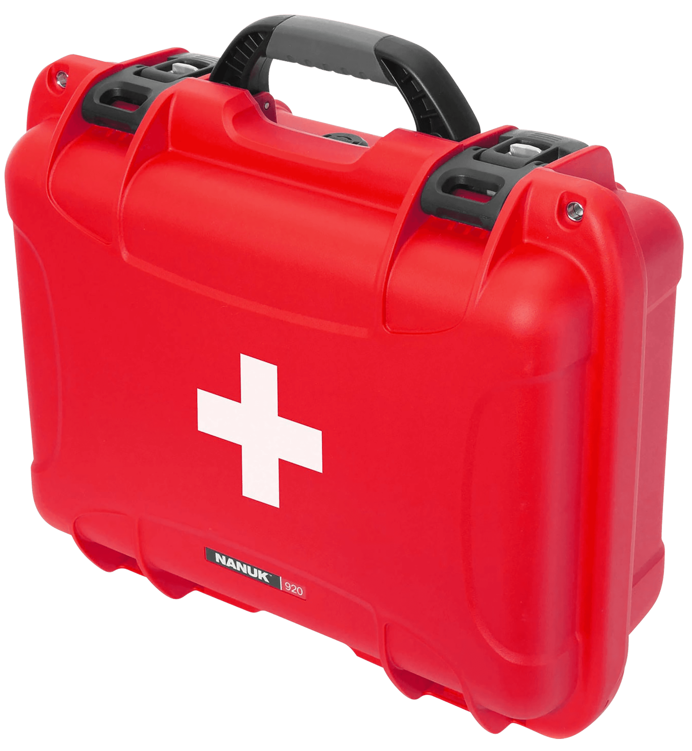 Nanuk 920S-000RD-PA0-FSA01 920 First Aid Case Red Resin w/ Latches