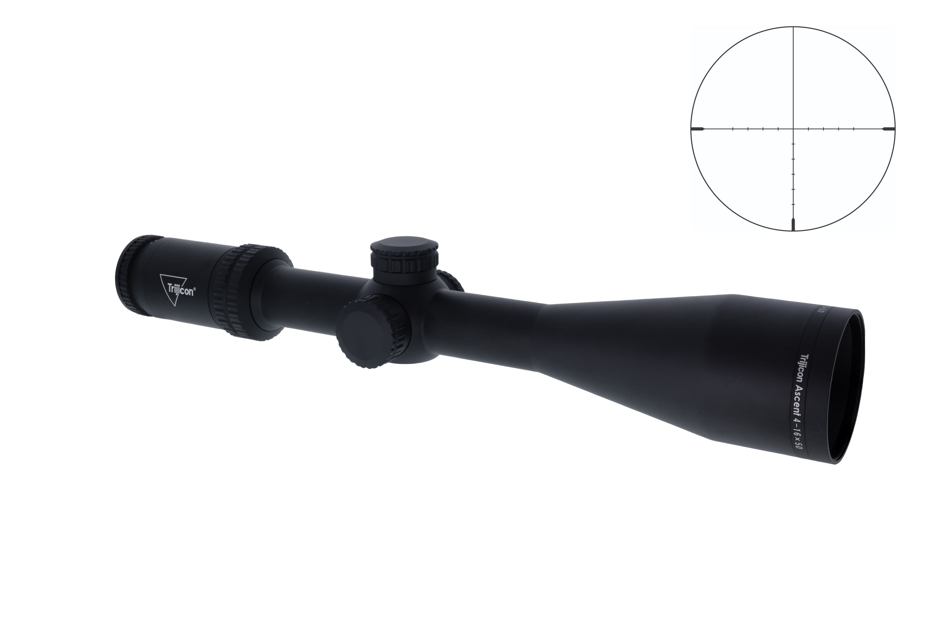 Trijicon Electro Optics Ascent 4-16x50mm 30mm Tube BDC Target Holds Riflescope