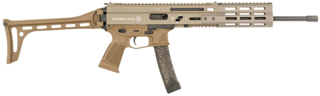 Global Ordnance LLC Grand Power Stribog SP9A1 9mm Luger 16" 30+1 Flat Dark Earth